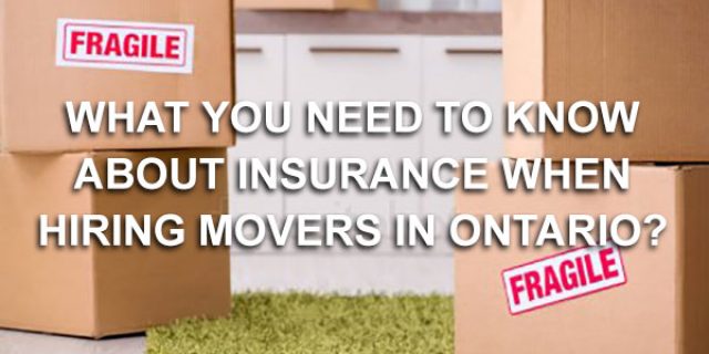 What is the Required Insurance for Moving Companies in Ontario